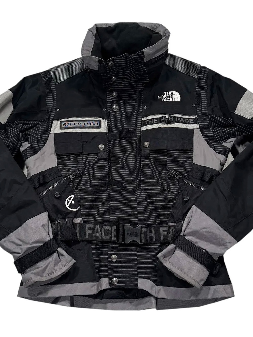 Women's The North Face Steep Tech Black / Grey Jacket (Size Women's S)
